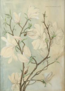 ADAMS Marcus 1875-1959,Flowering Magnolia Buds,David Lay GB 2019-03-21