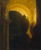 ADAMS Peter 1950,Nocturnal arches,John Moran Auctioneers US 2019-03-24