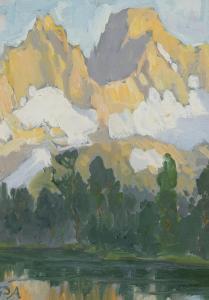 ADAMS Peter 1950,Sierra landscape,John Moran Auctioneers US 2019-03-24