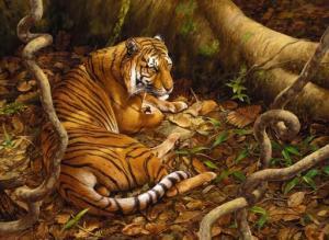 ADAMS Stephen 1953,A Place in the Shade - Sumatran Tiger,2000,Christie's GB 2000-11-16