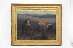 Adams Steve,Harvest - Last Light in gilt frame,Nye & Company US 2023-02-02