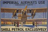ADAMS William Dacre 1864-1951,Imperial Airways Use Shell Petrol Exclusively,1961,Mallams 2022-08-28