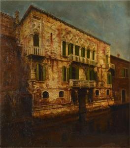 ADAMS Willis A 1854-1932,Camel Palace Venice,Burchard US 2019-11-17