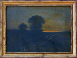 ADAMS Willis Seaver 1844-1921,landscape,Blackwood/March GB 2008-01-02