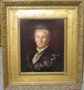 ADAMSON John 1865-1918,Portrait of Lady Adamson,Cheffins GB 2015-07-09