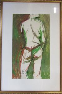 Adamson W.R,Study of a standing nude,1963,John Taylors GB 2018-05-22