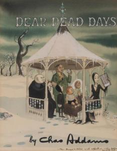 ADDAMS Charles Samuel 1912-1988,Original drawing for the dust jacket of Dear Dea,1959,William Doyle 2018-11-13