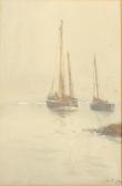 ADDERTON Charles William 1866-1944,Boats at anchor,1996,David Lay GB 2018-07-26