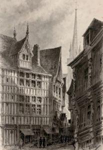 adeline jules 1845-1909,Lisieux, Le manoir de la Salamandre,Beaussant-Lefèvre FR 2019-10-25