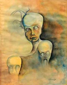 ADENAIKE Tayo 1954,HEADS,1979,Arthouse NG 2018-06-04