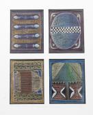ADEYEMI Kunle 1959,Traditional motifs,1999,Bonhams GB 2015-10-28