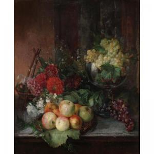 ADILLO Jose Maria 1900-1900,still life of fruit and flowers,Sotheby's GB 2006-01-19