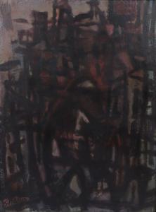 ADLER Samuel Marcus 1898-1979,Abstract Portrait,1955,Ripley Auctions US 2023-04-29