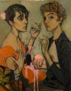 ADNET Francoise 1924-2014,Les Deux amies,1958,Ader FR 2024-04-18