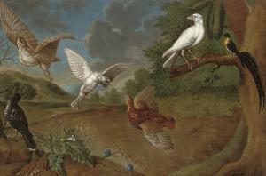 ADOLPH Carl 1700-1700,A landscape with a woodcock,1754,Christie's GB 2008-10-29