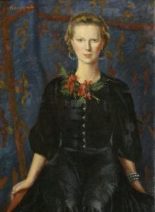 ADORYAN Hélène 1900-1900,Portrait de femme,Brissoneau FR 2014-10-15