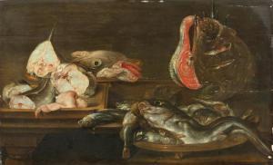 ADRIAENSSEN Alexander 1587-1661,Still life with fishes,Sotheby's GB 2022-11-10