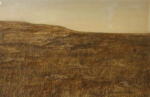 ADRIAN BARBARA 1931-2014,Grasslands Landscape,Butterscotch Auction Gallery US 2015-03-22