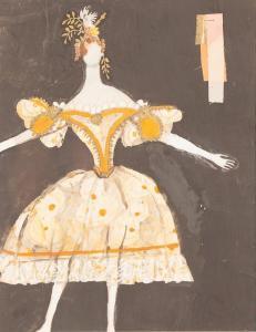 ADRON Ralph 1900-1900,Design for a dancer in a production of 'Nut,1960,Simon Chorley Art & Antiques 2021-04-27