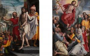 AERTSEN Pieter 1507-1575,Ecce Homo; The Ascension of Christ,Sotheby's GB 2021-12-09