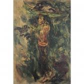 AFFANDI Kusuma 1907-1990,GIRL WITH OFFERING,1968,Sotheby's GB 2008-04-08