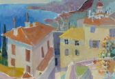 AFFELTRANGER Hans 1919,Roquebrune - Côte d'Azur,1959,Galerie Koller CH 2010-11-29