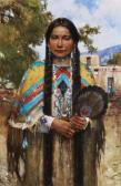 AFSARY Cyrus 1941,Bride by Taos Pueblo,Altermann Gallery US 2019-05-31