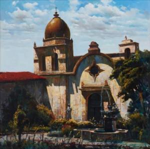 Afsary Cyrus 1940,California Mission San Carlos Borromeo,John Moran Auctioneers US 2022-01-18