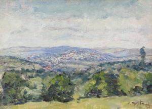 Agafitei Costache 1909-2002,Summer Landscape,Artmark RO 2023-01-18