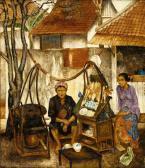 Agerbeek Ernst 1903-1946,Food Vendor,1927,Borobudur ID 2010-11-21