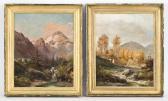 agestini,Alpine landscapes,1884,Dallas Auction US 2009-09-02