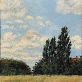 AGGER Knud 1895-1973,Landscape Study,1917,Bruun Rasmussen DK 2014-09-29