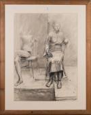 AGGS Christopher 1951,Seated Woman,Tooveys Auction GB 2016-06-15