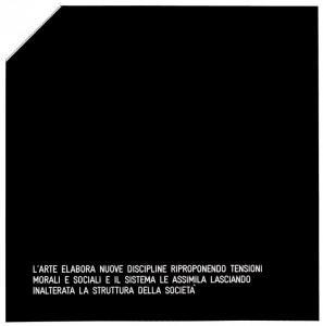 AGNETTI Vincenzo,Assioma - L\’arte elabora nuove discipline ripropo,1971,Martini 2023-12-12