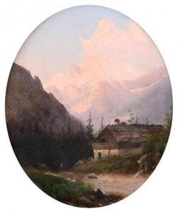 AGOSTINI Guido 1870-1898,Monte Rosa svizzero,1880,Meeting Art IT 2022-10-15