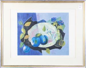 AGOSTINI Tony 1916-1990,Still Life with Plums,Clars Auction Gallery US 2023-04-15