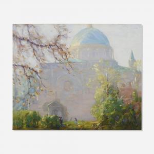 AGUÉLI Ivan 1869-1917,St. Louis Cathedral,Toomey & Co. Auctioneers US 2023-07-26