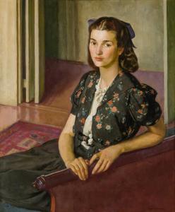 AGUÉLI Ivan 1869-1917,Young Woman in Patterned Blouse (Madeleine),Shannon's US 2022-06-23