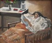 AGUILAR ALCUAZ Federico 1932-2011,Sleeping Girl,1980,Christie's GB 2014-05-25