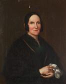 AGUIRRE Y MONSALBE MANUEL 1825-1855,Retrato de dama,1941,Duran Subastas ES 2008-07-08