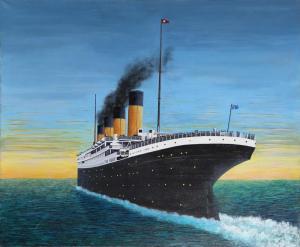AHLGREN Roy 1927-2011,The Great Ship,1998,Ro Gallery US 2024-02-22