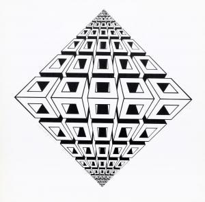 AHLGREN Roy 1927-2011,Untitled - Diamond,1970,Ro Gallery US 2024-02-07