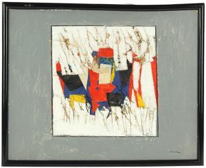 AHLSTROM Ronald Gustin 1922-2012,Untitled Abstraction,Susanin's US 2018-01-17