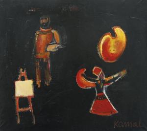 AHMAD Kamal 1940,THE ARTIST'S FAMILY,1987,Sotheby's GB 2016-06-07