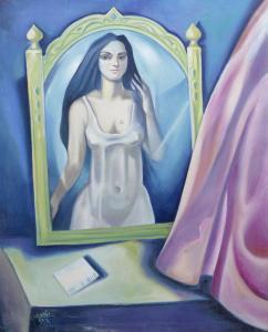 AHMAD Mahoud 1940,Portrait of a Lady,Bonhams GB 2015-10-07