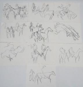 AHMAD Mahoud 1940,Studio sketch pads,Dickins GB 2019-06-07