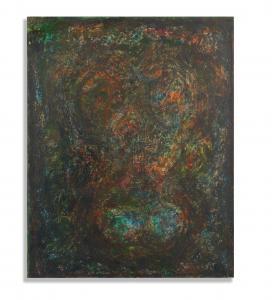 AHMED BEN DRISS YACOUBI 1928-1985,Abstract Figure in Green,1960,Bonhams GB 2024-02-13