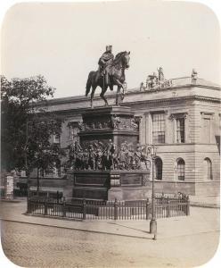 AHRENDTS Leopold 1825-1870,Equestrian statue of Friedrich II,1860,Galerie Bassenge DE 2023-12-06