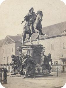 AHRENDTS Leopold 1825-1870,Equestrian statue of the Great Kurfürst,Galerie Bassenge DE 2018-06-06