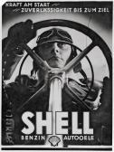 AHRLÉ RENÉ 1893-1976,Advertising poster for Shell Oil,1929,Galerie Bassenge DE 2010-06-03